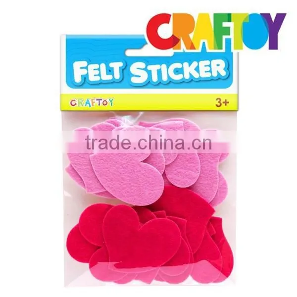 Low Price OEM Educational Toy Design Sticker Felt Sticker photo-2