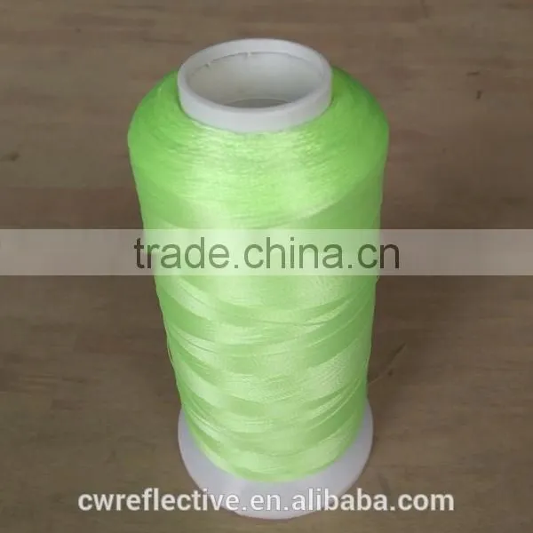 Colorful 150D Polyester Glow in the Dark Knitting Yarn for Children Socks photo-2