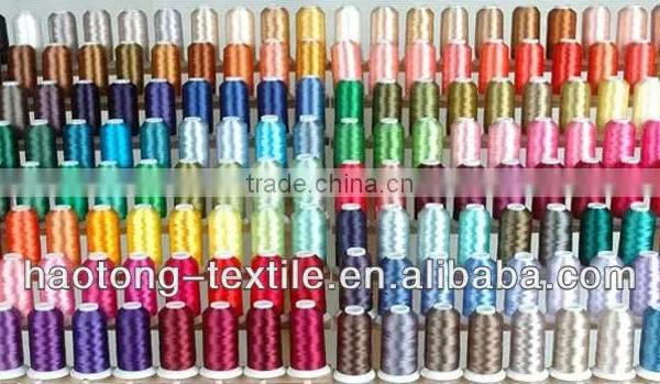 100% Viscose Rayon Embroidery Thread From China Wholesale Market photo-5