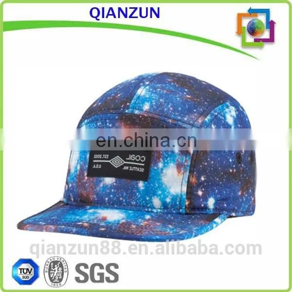 Latest Customized 5 Panel Jocky Cap All Over Digital Printing Silk Lining Nylon photo-3