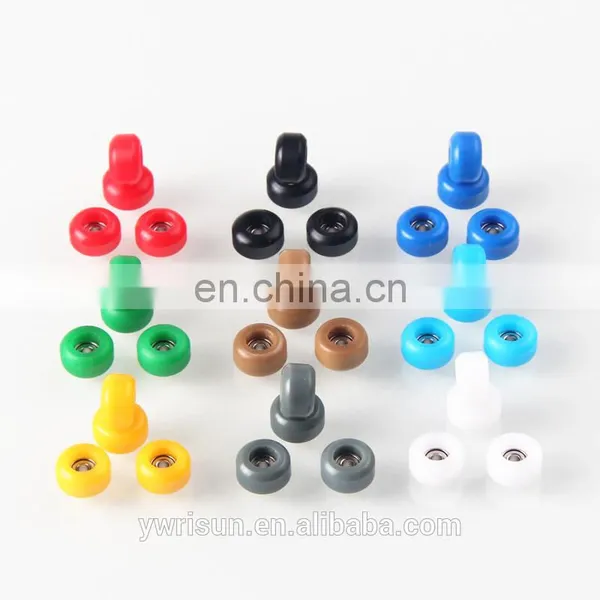 WFSN0004 Wholesale Finger Skateboard Blue Wheels Mini Fingerboard Bearing Wheels photo-4