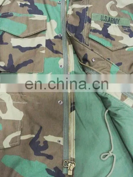 2017 Hot Selling Men American Camouflage Woodland Winter Men Jacket for Winter for Army photo-6