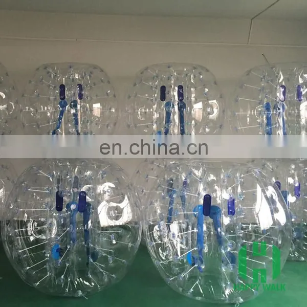 HI New Design TPU/PVC Double Ropes Inflatable Bubble Football Ball for Football photo-5