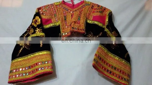 Tribal Afghan Hand Embroidery Choli