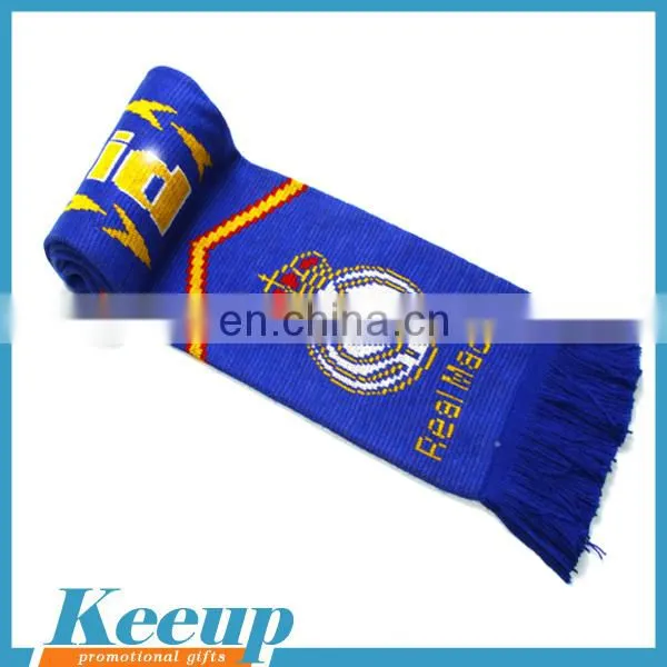 Hot Sale World Cup 2016 Fan Scarf 100% Acrylic Knitting Football Fans Scarf photo-2