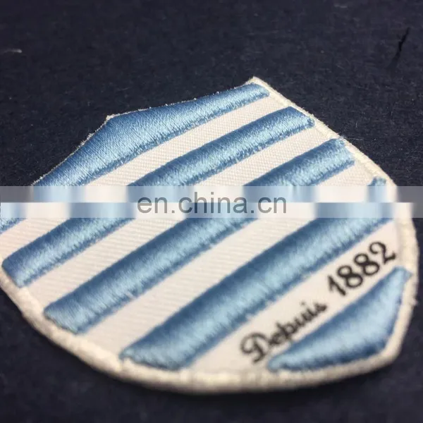 Customized 3D High Quality Clear Embroidery Patches in Wholesale photo-2