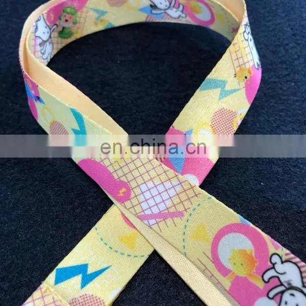 Card Holder Neck Strap Printing Luminated Tubular Lanyard photo-4