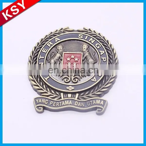 Short Time Delivery Metal Logo Plate Clothing Tags Metalic Thread Woven Sew On Labels photo-2