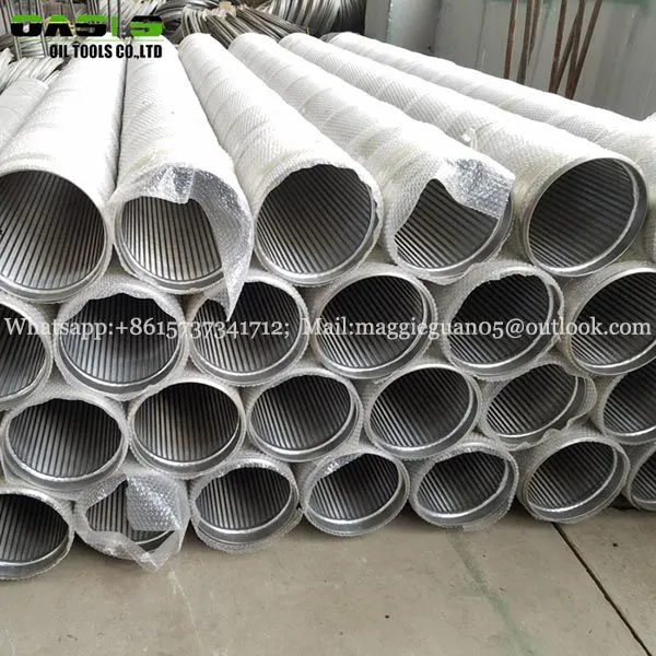 SUS304 SUS316L Stainless Steel Wire Wrapped Screen With Plain/thread Connection End photo-5