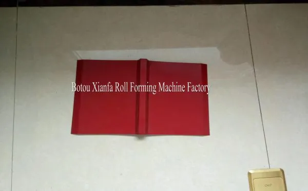 Metal Steel Ridge Cap Panel Machine photo-5