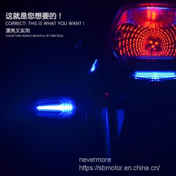 Spirit Beast Motorcycle Modified Turning Signals Light Super Bright Waterproof Double Color 2pcs/lot FR107 L5 photo-3