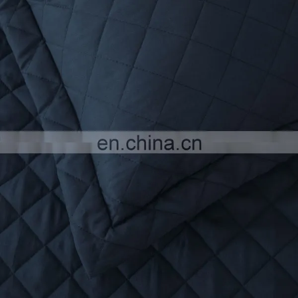 Custom 200TC OEKO-TEX Solid Quilt Bedspread Set For Home photo-6