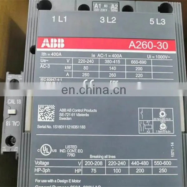 Sweden Circuit Breaker A260-30-11 photo-2