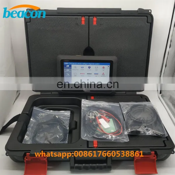 CAR FANS C800+ Auto Diesel & Gasoline Vehicle Diagnostic Tool for Commercial Vehicle, Passenger Car, Machinery photo-5