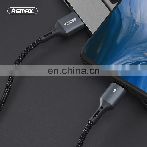 Remax RC-156 Embedded Strong Magnetic 3A 3 in 1 Magnetic Charging Data Cable Nylon Braided Usb Cable photo-2