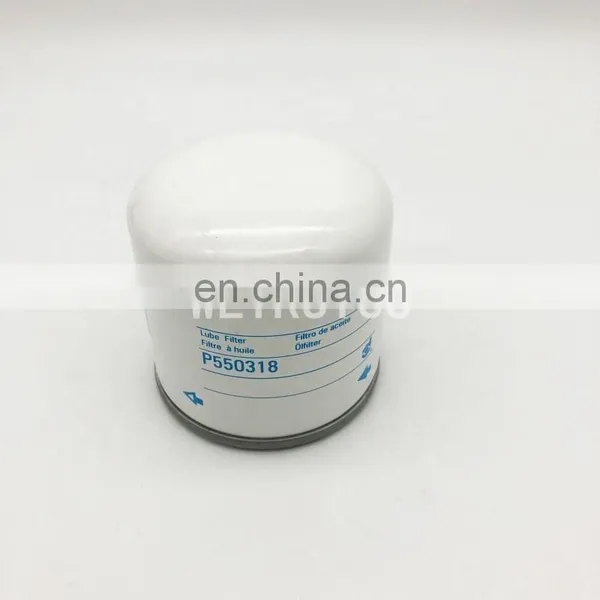 Excavator Diesel Heavy Duty Engine Oil Filter 173171 LF3376 B229 51374 P550318