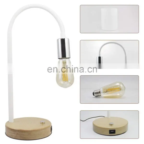 Table Lamp Creating Warm Atmosphere Home Night Light Led Bedside Table Lamp photo-5