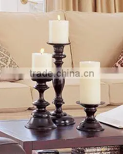 Antique Pillar Candle Holder For Home Decor photo-5