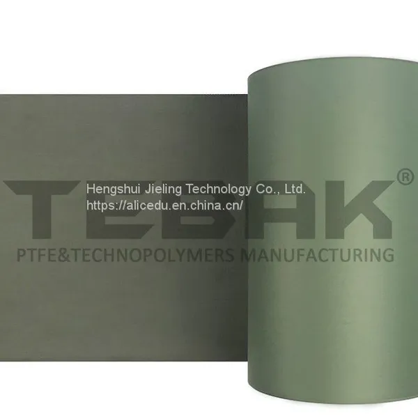 Top Quality Abrasion Proof Green Blue Turcite B PTFE Guide Soft Belt for CNC Machine photo-2