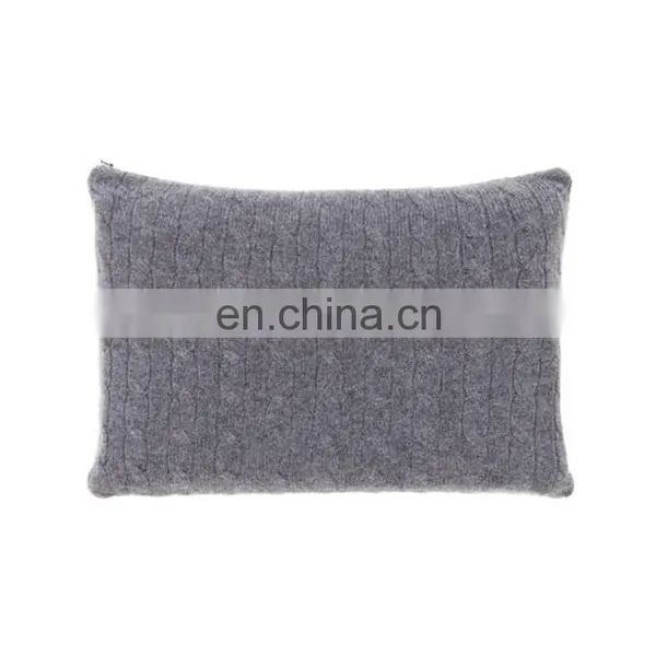Custom Design Silk Cotton and Cashmere Super Soft Pillow Case Cover for Decorated photo-2