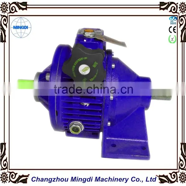 Shredder Worm Stepless Variable Speed Reducer Gear Box With Electric Motor photo-4