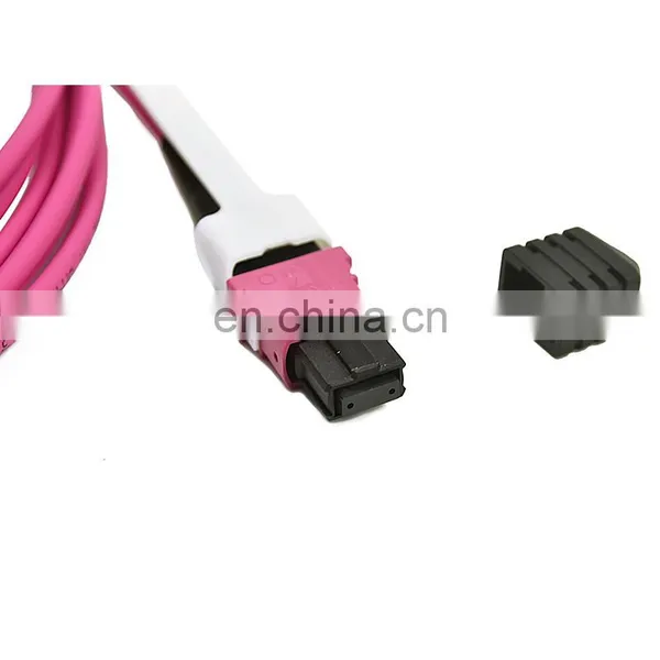 MPO/MTP Male/Female Multimode OM4 Fiber Patch Cord Cable MPO Fiber Optic Cable photo-2