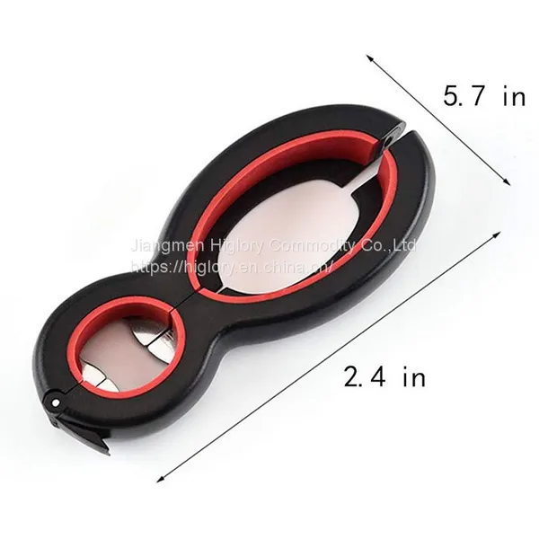 6-in-1 Multi Opener Jar Bottle Can Opener Kitchen Tool Aids Grip Lid Seal Remover Lid Kitchen Tools photo-5