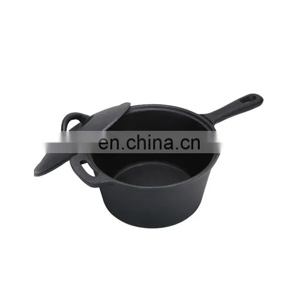 7 Pieces Cast Iron Camping Cookware Set Outdoor Campfire Cookware photo-3
