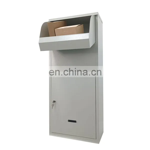 Extra Large Mailbox for Parcel Modern Parcel Drop Box Delivery Box Outdoor Steel Mailbox photo-5