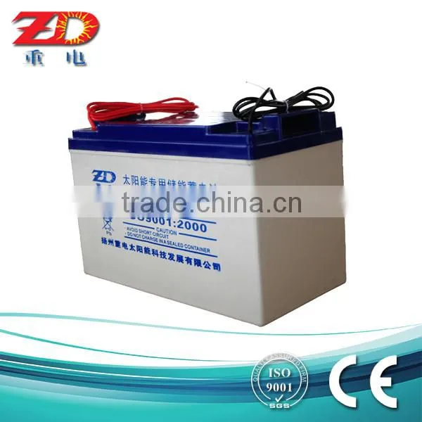 Free Maintance 12V Battery 70AH GEL Battery for Solar System