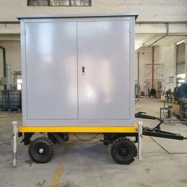 Closed Trailer Type Two Stages Transformer Oil Filtration System photo-5