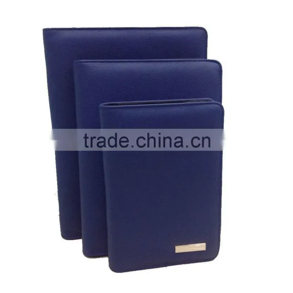 Good Thick pu Leather Notebook With Engrave Logo photo-2