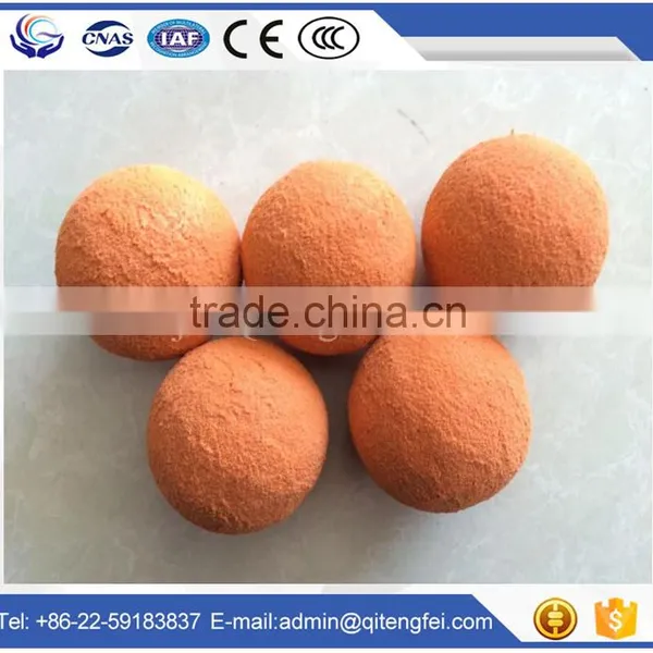 Concrete Pump Clear Rubber Bowling Ball photo-3
