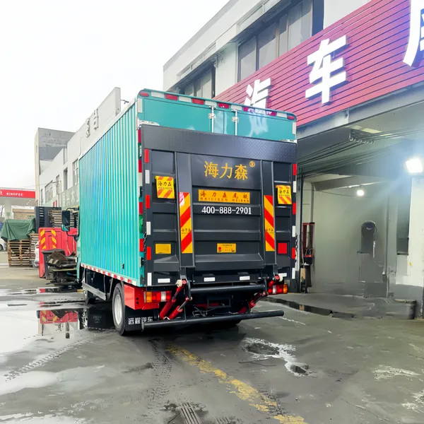 Hailisen Tailboard Fully Automatic Balancing System, Hydraulic Lifting and Unloading Lifting Platform, Truck Tailboardrers photo-4