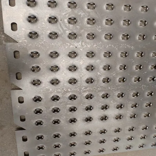 Industrial Safety Anti-slip Products, Galvanized Alligator Mouth Anti-slip Plate, Stair Tread, Perforated Plate photo-4