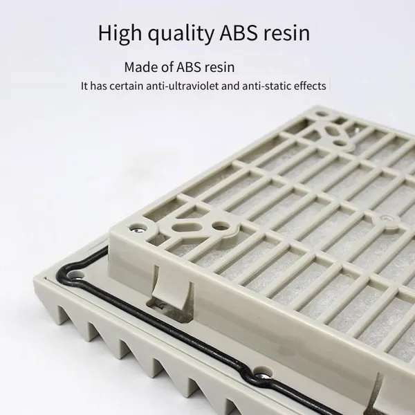 Axial Flow Fan Ventilation Filter Net Set, Dust-proof and Heat-dissipating Fan for Cabinets, Electrical Control Distribution Boxes, Louver Net Cover Zl-803 803.230 photo-3