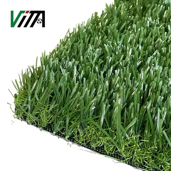 Guangzhou Manufacturer 30mm Non Infill Football Grass Synthetic Turf for Soccer Pitch photo-4
