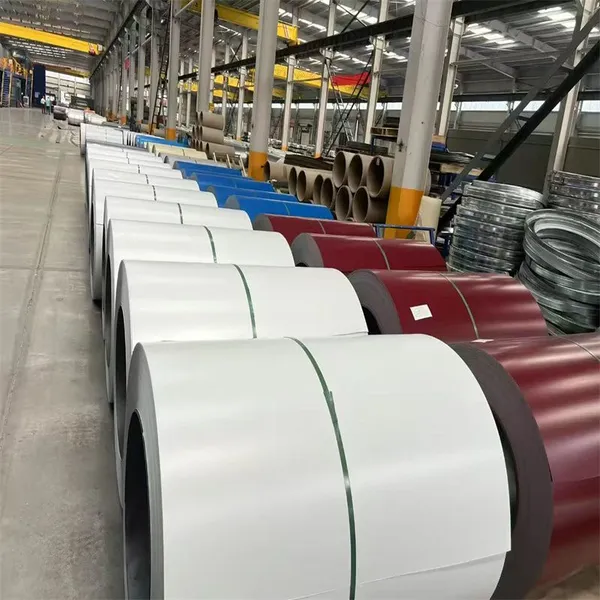 Maßgeschneiderte RAL-Farben PPGI-Blechband, farbbeschichtetes Stahlblechband, Lieferung direkt vom Hersteller photo-5