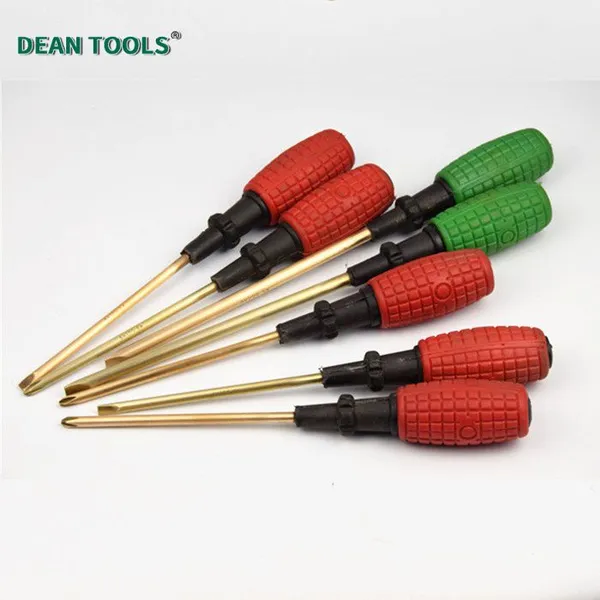 Aluminum Bronze Alloy Non-Sparking Phillips Screwdriver 8mm Diameter 200mm Length 1 Year Warranty photo-4