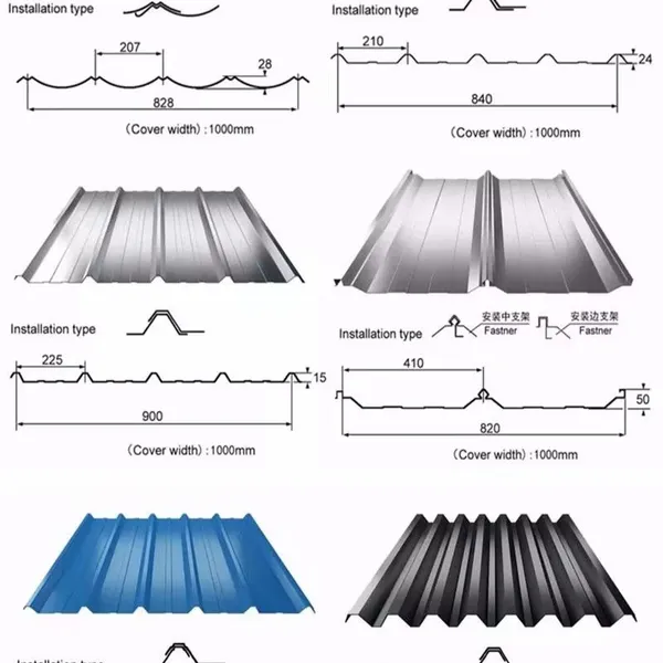 Factory Direct Sale Waterproof Roofing Sheet Corrugated Aluminum Sheet for Roof