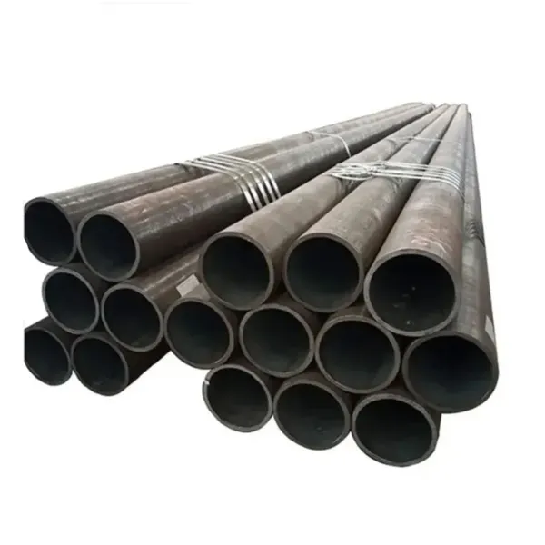High Strength Q235B ERW Steel Pipe Round Tube for Building and Infrastructure