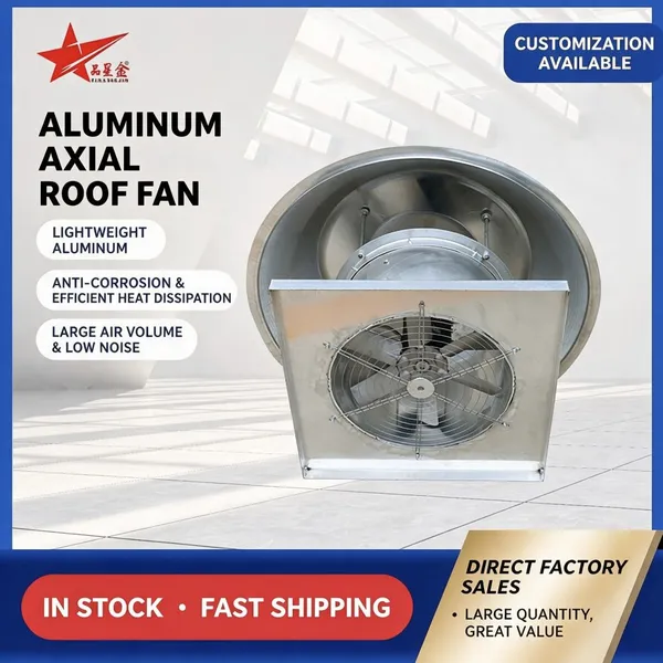 PINXINGJIN Aluminum Roof Fan With Stable Running Performance photo-2