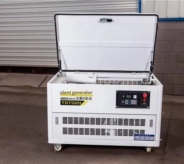 Portable 15kw and 30kw Gasoline Generators With Three-phase Four-wire System for Bank Emergency Power Supply