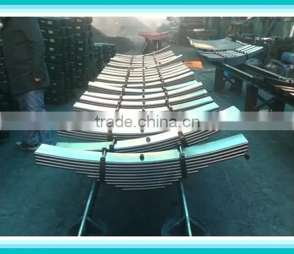 High Strength Truck Spare Parts/leaf Spring for Semi Trailer photo-5