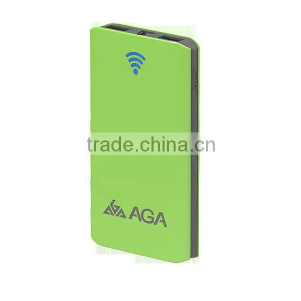 AGA Smart 10000mAh Power Bank for Iphone | Portable Small USB Lithium Battery Charger | Mini Power Supply for Digital Devices photo-5