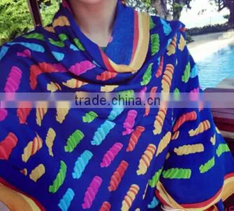 Hot Sale New Design Women Fashion Style Cotton Scarf photo-3
