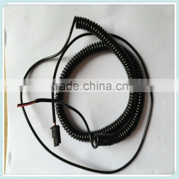 Spring Cable 2.54 Pitch Molex Connector With 11/0.16Copper Conductor PVC Insulation Wire Harness photo-3