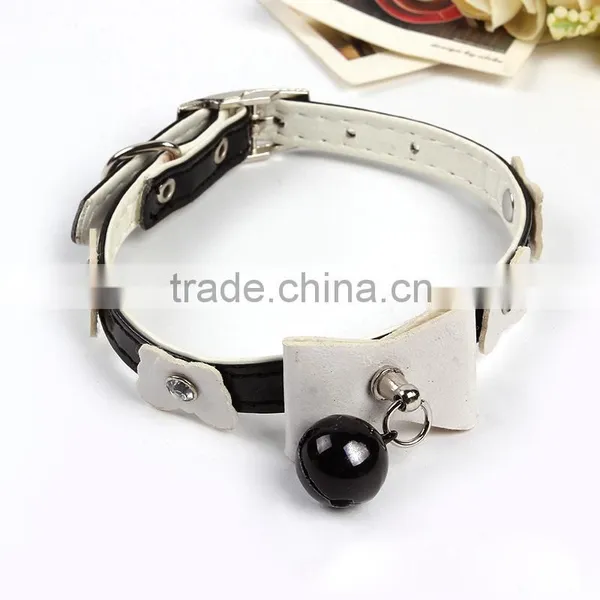 Pet Products Pet Collar Bells Dog Collar Ribbon Cat Collar photo-2