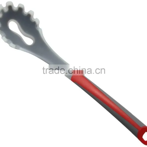 High-temperature Hot Sell Red Handle Silicone Cooking Utensil Set/ European Kitchenware photo-2