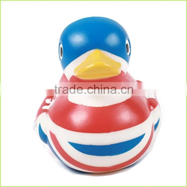 Plastic Bath Duck Toy PVC Bath Toys Floating Ducks Small Toy Duck photo-2